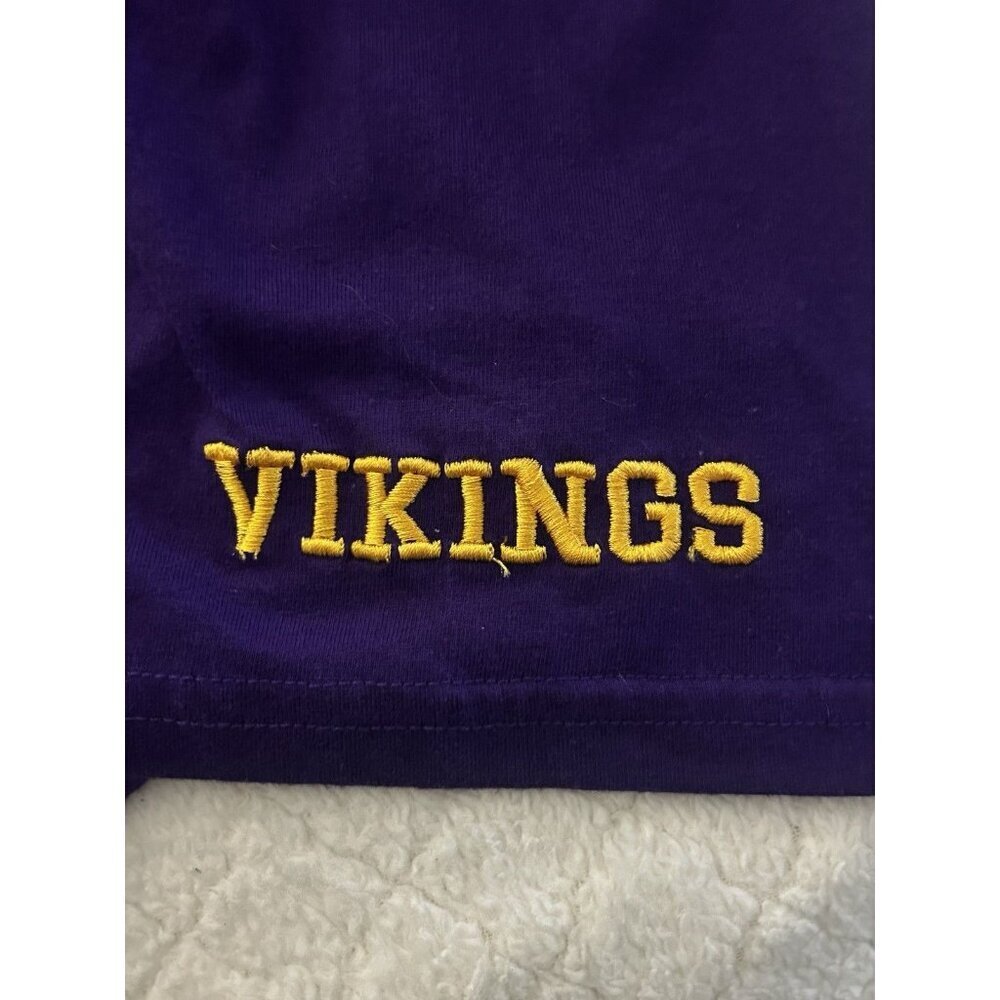 Minnesota Vikings NFL Purple T Shirt Adult Size Large - Picture 3 of 6